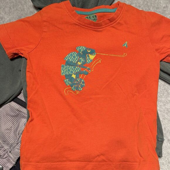 London Fog Lightweight Jacket Boys 3T Gray Lined Hooded Reflective Multiseason - Picture 14 of 16